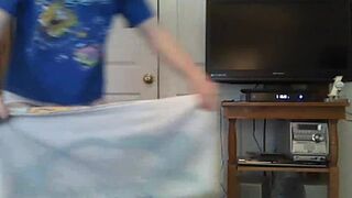 Girl Noisily Fills Her Pull-Up, ScatKings.com Scat Porn 16 ScatKings.com Scat Porn