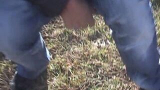 Public pooping - Blonde on the road, ScatKings.com Scat Porn 15 ScatKings.com Scat Porn