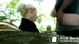 Scat lovers Play Their Dirty Games In Cemetery, ScatKings.com Scat Porn 21 ScatKings.com Scat Porn