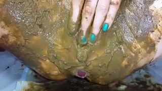 Stuffing Pussy With Shit - Scat Play, ScatKings.com Scat Porn 11 ScatKings.com Scat Porn