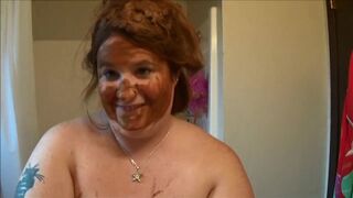 bbw rubs shit in hair, ScatKings.com Scat Porn 17 ScatKings.com Scat Porn