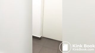 hot milf shits on public bathroom floor, ScatKings.com Scat Porn 19 ScatKings.com Scat Porn